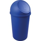 Helit H2401234 - Push-Abfallbehälter „the flip“ 25 L, blau