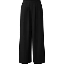 QS Culotte Hose Leinenmix Schwarz 34