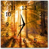 Bilder-Manufaktur BM Funk Quarz Quarzwanduhr Wanduhr Funkwanduhr Funkwanduhren Funkuhr Funkuhren kein Ticken lautlos geräuschlos leise ohne Tickgeräusche groß XXL MF11-9290-funk