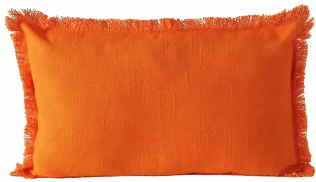 BOLTZE Kissen Lenea 50 x 30 cm Baumwolle Orange