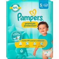 Pampers® Windeln premium Protection 5 Junior (11-16 kg) für Babys und Kleinkinder (4-18 Monate), 22 St.