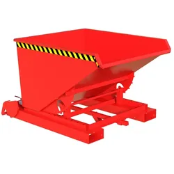 BAUER Südlohn Spänebehälter für Stapler S4A 600, Feuerrot