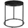 Tectake Ellsa Schwarz Marmor 43 x 50,5 x 43 cm