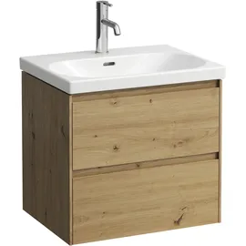 Laufen Waschtischunterschrank 2 Schubladen 58,5 x 51,5 x 44,5 cm Braun