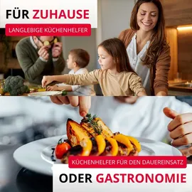 Westmark Bohnenschneider Gemüsereibe 1-tlg. Silber