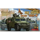 Meng Model 911224 - GAZ 233115 Tiger-M SPN SPV mehrfarbig 1:35