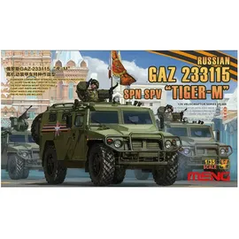 Meng Model 911224 - GAZ 233115 Tiger-M SPN SPV mehrfarbig 1:35