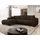 Mirjan24 Ecksofa Merkos Cord, mit Schlaffunktion und Bettkasten, Wohnlandschaft, Bettfunktion L-Form Sofa, Ottomane universell Poso 06)