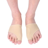 Hallux Valgus Korrektur Verband, Hallux Valgus Socken Ballen Bandage gegen Hammer Zehe Schmerzen aus Gel für Tag und Nacht 1 Paar