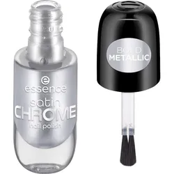 Essence Satin Chrome Bold Metallic Nagellack STEELGPT 8 ml Silber 