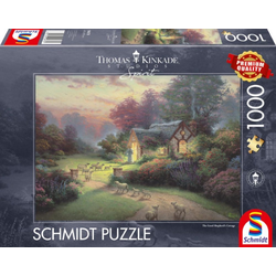 Schmidt Spiele Puzzle 1000 Teile Puzzle 59678 Spirit Cottage des guten H, Puzzleteile