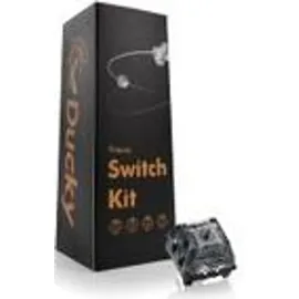 Ducky Kailh Super V2 Speed Silver Switches, mechanisch, 3-Pin, linear, MX-Stem, 38g - 110 Stück