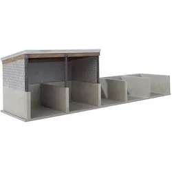 Schüttgut-Lager-Buchten Bausatz Modell von Faller 1:87
