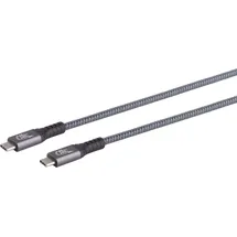 s/conn maximum connectivity USB-C Verbindungskabel--USB Kabel Typ-C Stecker auf Typ C Stecker, 4.0 (0.50 m, USB 4.0), USB Kabel