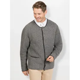 Witt Weiden Strickjacke in grau-meliert | Gr.: 52