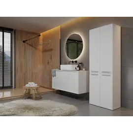 Topeshop NEL DD 2K mit Korb 60cm weiß