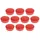 Magnetoplan Magnet Discofix Mini, 10 Stück, rot