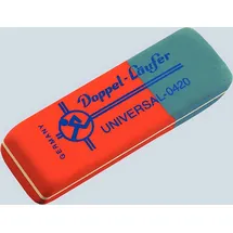 Läufer Radierer f. Bleistift/Farbstift/Tinte blau/rot 75x24x10mm Univers.