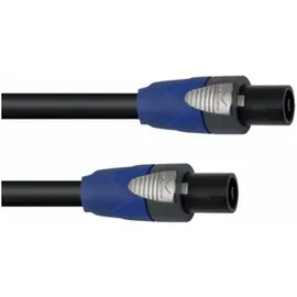 PSSO  Lautsprecherkabel Speakon 2x4 20m sw