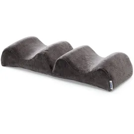 Tempur Beinkissen Memory Foam 20 x 54 x 10 cm Grau