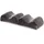 Tempur Beinkissen Memory Foam 20 x 54 x 10 cm Grau