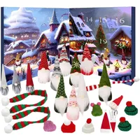 Wichtel Adventskalender 2024, Weihnachtswichtel Adventskalender 2024, 24 Tage Adventskalender Weihnachten, Gnome Adventskalender 2024 Kinder, PlüSchzwerge Spielzeug FüR Kinder (D)