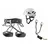 Ocùn Via Ferrata Twist Shard Set Kletterset Grau/Grün