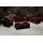 Salottini Chesterfield 3-Sitzer + 2-Sitzer + Sessel Leder Rot