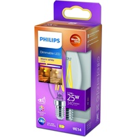 Philips LED Classic Candle 2,5W/922-927 2.5W Clear WarmGlow Dimmable