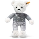 Steiff Knuffi Teddybär 30 cm - Kuscheltier - Weiss/grau