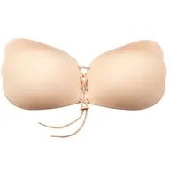 bye bra Lace-It Klebe BH Push Up BH Selbstklebender BH Klebe BH Trägerloser und Rückenfreier BH Cup C,