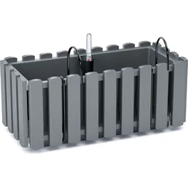 Prosperplast Blumenkasten 38 x 18 x 16,2 cm Grau