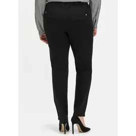 sheego Schlupfhose klassisch Schwarz 50