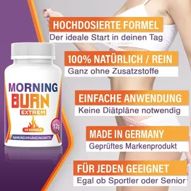 Saint Nutrition Morning Burn Diät Ergänzung Kapseln 12 g