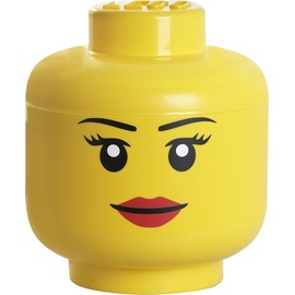 Lego Mädchenkopf 24 x 27 x 24 cm 1-tlg. mehrfarbig