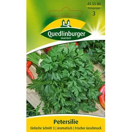 Quedlinburger Saatgut Petersilie, Einfache Schnitt 3