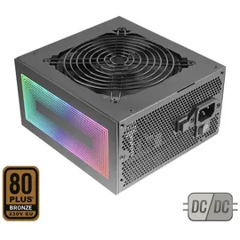Mars Gaming MPB750S, ATX ARGB Netzteil 750W, 6 Jahre Garantie, 80Plus Bronze 230V EU, 90% Effizienz, 120mm AI-RPM Lüfter, ARGB MB Steuerung, DC-DC und SMD Technologien, Schwarz