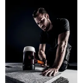 Halder SIMPLEX-Schonhammer 40 GUMMIK./SUPERPL. TE SIMPL