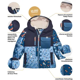 KILLTEC first instinct by killtec Kinder Funktionsjacke FISW 43 MNS SKI JCKT, Größe 86/92 in Blau dunkelnavy,