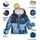 KILLTEC first instinct by killtec Kinder Funktionsjacke FISW 43 MNS SKI JCKT, Größe 86/92 in Blau dunkelnavy,