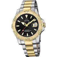 Jaguar Edelstahl silber gold Pro Diver Armbanduhr UJ970/3