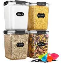 yashe Frischhaltedose transparent 5,3 l 4-teiliges Set