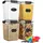 yashe Frischhaltedose transparent 5,3 l 4-teiliges Set
