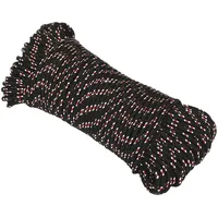 vidaXL Bootsseil 100 m Polypropylen Schwarz
