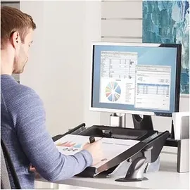 Fellowes Konzepthalter Easy Glide Schwarz