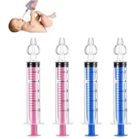 KOLZEMV 4 Stück Baby Nasendusche, nasendusche kinder, Wiederverwendbare Nasenreiniger, 10ml Nasenspülung Kinder Tragbares, Nasenreinigungs, Nasenwaschreiniger, Sicherer und Komfortabel