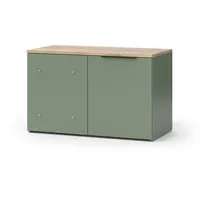 Vicco Eckkommode Wido 80 x 50 cm Grün