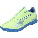 Puma Unisex Ultra 5 Play TT Soccer Shoe, Fizzy Apple White-Bluemazing, 43 EU