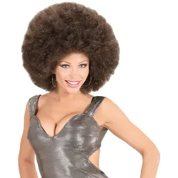Mega Afro Party Locken Perücke - OS