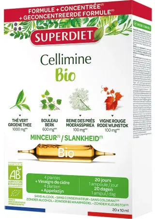 Superdiet Cellimine Bio Ampullen 20x10ml